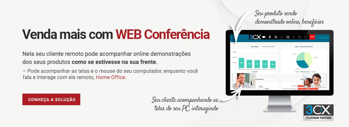 Venda mais com WEB conferência